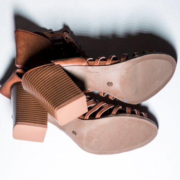 NWOT A.N.A BLOCK HEEL + OPEN TOE - Picture 5 of 7